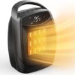 GiveBest PTC-906E Space Heater for Indoor Use, Upgraded 1500W Fast Heating Electric Ceramic Heater with 4 Modes