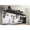 Gladiator GAAC68PSDG 6 ft. 9-Outlet Workbench Power Strip with Tool Caddy Extensions in Hammered Granite Gladiator GAAC68PSDG 6 ft. 9-Outlet Workbench Power Strip with Tool Caddy Extensions in Hammered Granite