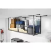 Gladiator GALS28M2KG GearLoft Hammered Granite Adjustable Height Overhead Garage Storage Rack (96 in W x 24 in D)