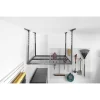 Gladiator GALS44M2KG GearLoft Hammered Granite Adjustable Height Overhead Garage Storage Rack (48 in W x 48 in D)