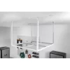 Gladiator GALS44M2KW GearLoft Hammered White Adjustable Height Overhead Garage Storage Rack (48 in W x 48 in D)