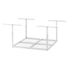 Gladiator GALS44M2KW GearLoft Hammered White Adjustable Height Overhead Garage Storage Rack (48 in W x 48 in D)