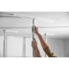 Gladiator GALS48M4JW GearLoft White Adjustable Height Metal Overhead Storage Rack (48 in W x 96 in D) Gladiator GALS48M4JW GearLoft White Adjustable Height Metal Overhead Storage Rack (48 in W x 96 in D)