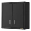 Gladiator GAWG28FDESG Steel 1-Shelf Wall Mounted Garage Cabinet in Hammered Granite (28 in W x 28 in H x 12 in D) Gladiator GAWG28FDESG Steel 1-Shelf Wall Mounted Garage Cabinet in Hammered White (28 in W x 28 in H x 12 in D)