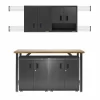 Gladiator GAWG28FDESG Steel 1-Shelf Wall Mounted Garage Cabinet in Hammered Granite (28 in W x 28 in H x 12 in D) Gladiator GAWG28FDESG Steel 1-Shelf Wall Mounted Garage Cabinet in Hammered White (28 in W x 28 in H x 12 in D)