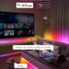 Govee RGBIC LED Strip Lights, 32.8ft WiFi LED Lights Work with Alexa and Google Assistant, Smart LED Strips App Control, DIY, Music Sync, Color Changing LED Lights for Bedroom, TV, Indoor, Christmas