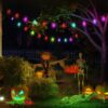 Govee Smart Outdoor String Lights, 96ft RGBIC Patio Lights with 30 Dimmable Warm White LED Bulbs, IP65 Waterproof WiFi APP Control Outdoor String Lights Work with Alexa for Balcony, Backyard, Party