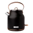 Haden Heritage 1.7 Liter (7 Cup) Stainless Steel Electric Kettle with Auto Shut-Off and Boil-Dry Protection - 75041