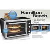 Hamilton Beach 31105D Black Countertop Oven with Convection and Rotisserie