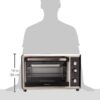 Hamilton Beach 31105D Black Countertop Oven with Convection and Rotisserie