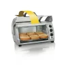 Hamilton Beach 31127D Easy Reach 1400 W 6-Slice Grey Toaster Oven with Roll Top Door