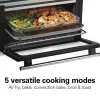 Hamilton Beach 31222 1800-Watt 6-Slice Black Toaster Oven with Air Fry