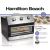 Hamilton Beach 31222 1800-Watt 6-Slice Black Toaster Oven with Air Fry