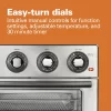 Hamilton Beach 31225 Air Fry 1800 W 6 Slice Stainless Steel Countertop Oven with 6 Cooking Functions