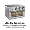 Hamilton Beach 31225 Air Fry 1800 W 6 Slice Stainless Steel Countertop Oven with 6 Cooking Functions