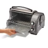Hamilton Beach 31334D Easy Reach 1200 W 4-Slice Grey Toaster Oven with Roll-Top Door Hamilton Beach 31334D Easy Reach 1200 W 4-Slice Grey Toaster Oven with Roll-Top Door