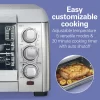 Hamilton Beach 31350 Quantum Fast Air Fryer Countertop Toaster Oven with Large Capacity, Fits 6 Slices or 12” Pizza, 5 Functions for Convection, Bake, Broil, Stainless Steel Hamilton Beach 31350 Quantum Fast Air Fryer Countertop Toaster Oven