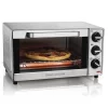 Hamilton Beach 31401 1100 W 4-Slice Stainless Steel Toaster Oven