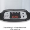 Hamilton Beach 33480 Programmable Slow Cooker with Three Temperature Settings, 8-Quart, Silver