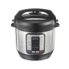 Hamilton Beach 34508 8 Qt. Stainless Steel Electric QuikCook Pressure Cooker with 12-Preset Functions