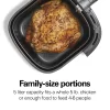 Hamilton Beach 35075 5 Qt. Stainless Steel Digital Air Fryer with Nonstick Basket