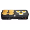 Hamilton Beach 38546 3 in 1 180 sq. in. Black Indoor Grill with Removable Grids