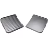 Hamilton Beach 38546 3 in 1 180 sq. in. Black Indoor Grill with Removable Grids