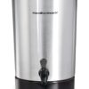 Hamilton Beach 40515R 45 Cup Coffee Urn and Hot Beverage Dispenser Silver