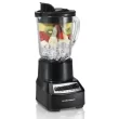 Hamilton Beach 54220 Wave Crusher Blender with 14 Functions & 40oz Glass Jar for Shakes and Smoothies, Black