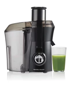 Hamilton Beach 67601 Big Mouth 800-Watt 10 oz. Black Centrifugal Juice Extractor