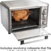 Hamilton Beach Countertop Rotisserie Convection Toaster Oven, Extra-Large, Stainless Steel (31103DA)