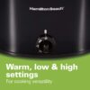 Hamilton Beach Slow Cooker, Extra Large 10 Quart, Stay or Go Portable With Lid Lock, Dishwasher Safe Crock, Black (33195)