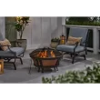 Hampton Bay FT-116 34 in. Whitlock Cast Iron Fire Pit