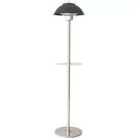 Hanover HAN1011IC-BLK 5118-BTU 120-Volt Black Stainless Steel Electric Patio Heater