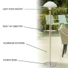 Hanover HAN1012IC-SLV 5118-BTU 120-Volt Silver Stainless Steel Electric Patio Heater Hanover HAN1012IC-SLV 5118-BTU 120-Volt Silver Stainless Steel Electric Patio Heater