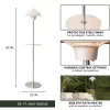 Hanover HAN1012IC-SLV 5118-BTU 120-Volt Silver Stainless Steel Electric Patio Heater Hanover HAN1012IC-SLV 5118-BTU 120-Volt Silver Stainless Steel Electric Patio Heater