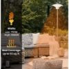 Hanover HAN1023HA-SLV 5118-BTU 120-Volt Silver Stainless Steel Electric Patio Heater Hanover HAN1023HA-SLV 5118-BTU 120-Volt Silver Stainless Steel Electric Patio Heater