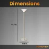 Hanover HAN1023HA-SLV 5118-BTU 120-Volt Silver Stainless Steel Electric Patio Heater Hanover HAN1023HA-SLV 5118-BTU 120-Volt Silver Stainless Steel Electric Patio Heater