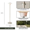 Hanover HAN1023HA-SLV 5118-BTU 120-Volt Silver Stainless Steel Electric Patio Heater Hanover HAN1023HA-SLV 5118-BTU 120-Volt Silver Stainless Steel Electric Patio Heater