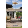 Hanover HAN1023HA-SLV 5118-BTU 120-Volt Silver Stainless Steel Electric Patio Heater Hanover HAN1023HA-SLV 5118-BTU 120-Volt Silver Stainless Steel Electric Patio Heater