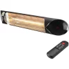 Hanover HAN1052IC-BLK 5118-BTU 120-Volt Black Stainless Steel Electric Patio Heater Hanover HAN1052IC-BLK 5118-BTU 120-Volt Black Stainless Steel Electric Patio Heater