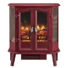 HearthPro SP5624 23.5-in W Red Infrared Quartz Electric Fireplace