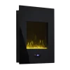 HearthPro SP5733 26-in W Black LED Electric Fireplace