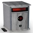 Heat Storm HS-1500-ILODG 1500-Watt Logan Deluxe Portable Electric Infrared Space Heater in Grey