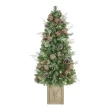 Home Accents Holiday 4.5 ft Woodmore Pine Potted Christmas Tree (CHZH3812070H4)