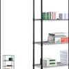 Honey-Can-Do SHF-01912 Shelving Unit 350-Pound Capacity, black, 5-Tier Honey-Can-Do SHF-01912 Shelving Unit 350-Pound Capacity, black, 5-Tier