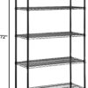 Honey-Can-Do SHF-01912 Shelving Unit 350-Pound Capacity, black, 5-Tier Honey-Can-Do SHF-01912 Shelving Unit 350-Pound Capacity, black, 5-Tier