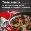 INSTANT 140-0038-01 6 qt. Red Enameled Cast Iron Precision Electric Dutch Oven Multi-Cooker with Lid