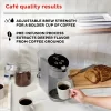 INSTANT 140-6018-01 40 oz. Solo Single Cup Gray Drip Coffee Maker with Water Tank Capacity