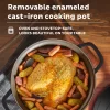 Instant 140-0051-01 Electric Round Dutch Oven, 6-Quart 1500W